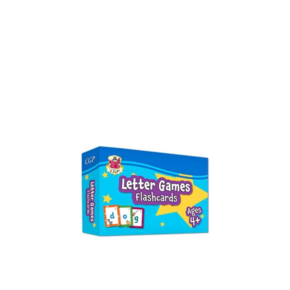 Produktbild för Letter Games Flashcards for Ages 4+ (inbunden, eng)
