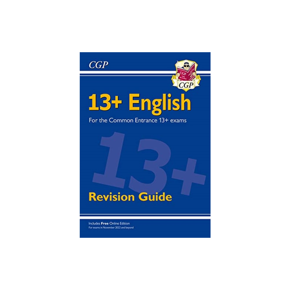 Produktbild för 13+ English Revision Guide for the Common Entrance Exams (häftad, eng)