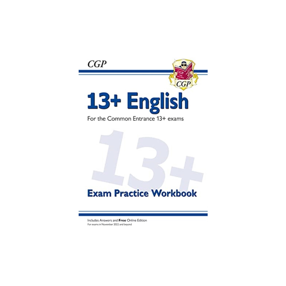 Produktbild för 13+ English Exam Practice Workbook for the Common Entrance Exams (häftad, eng)