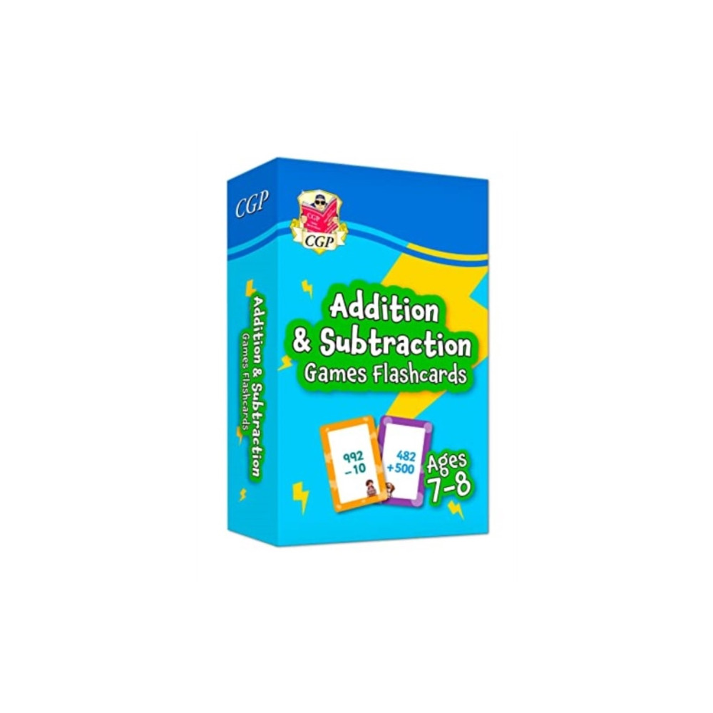 Produktbild för Addition & Subtraction Games Flashcards for Ages 7-8 (Year 3) (inbunden, eng)