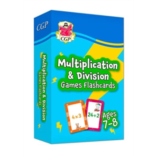 Coordination Group Publications Ltd (CGP) Multiplication & Division Games Flashcards for Ages 7-8 (Year 3) (inbunden, eng)