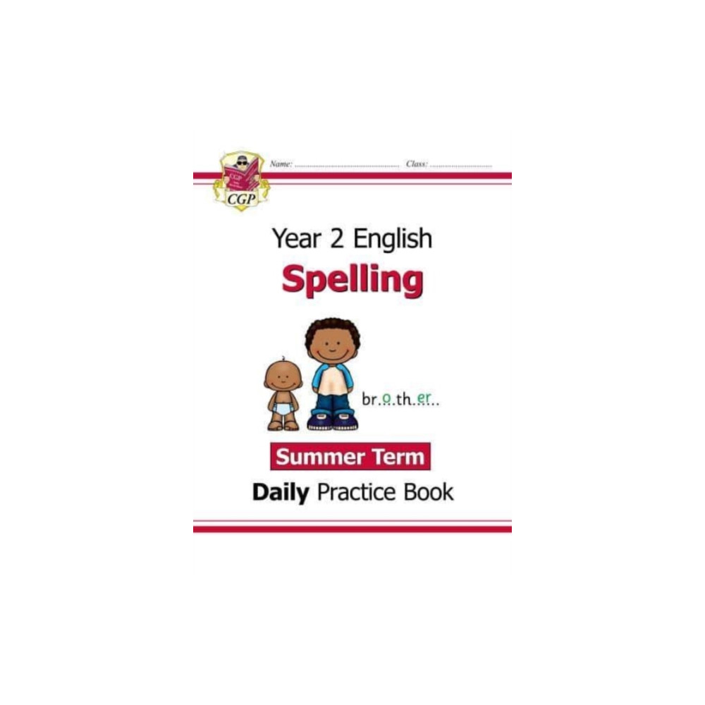 Produktbild för KS1 Spelling Year 2 Daily Practice Book: Summer Term (häftad, eng)