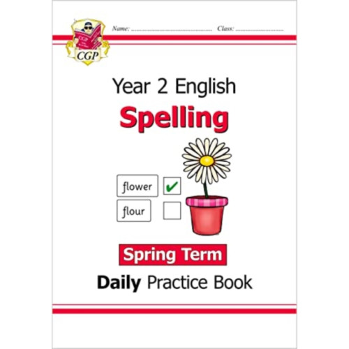 Coordination Group Publications Ltd (CGP) KS1 Spelling Year 2 Daily Practice Book: Spring Term (häftad, eng)