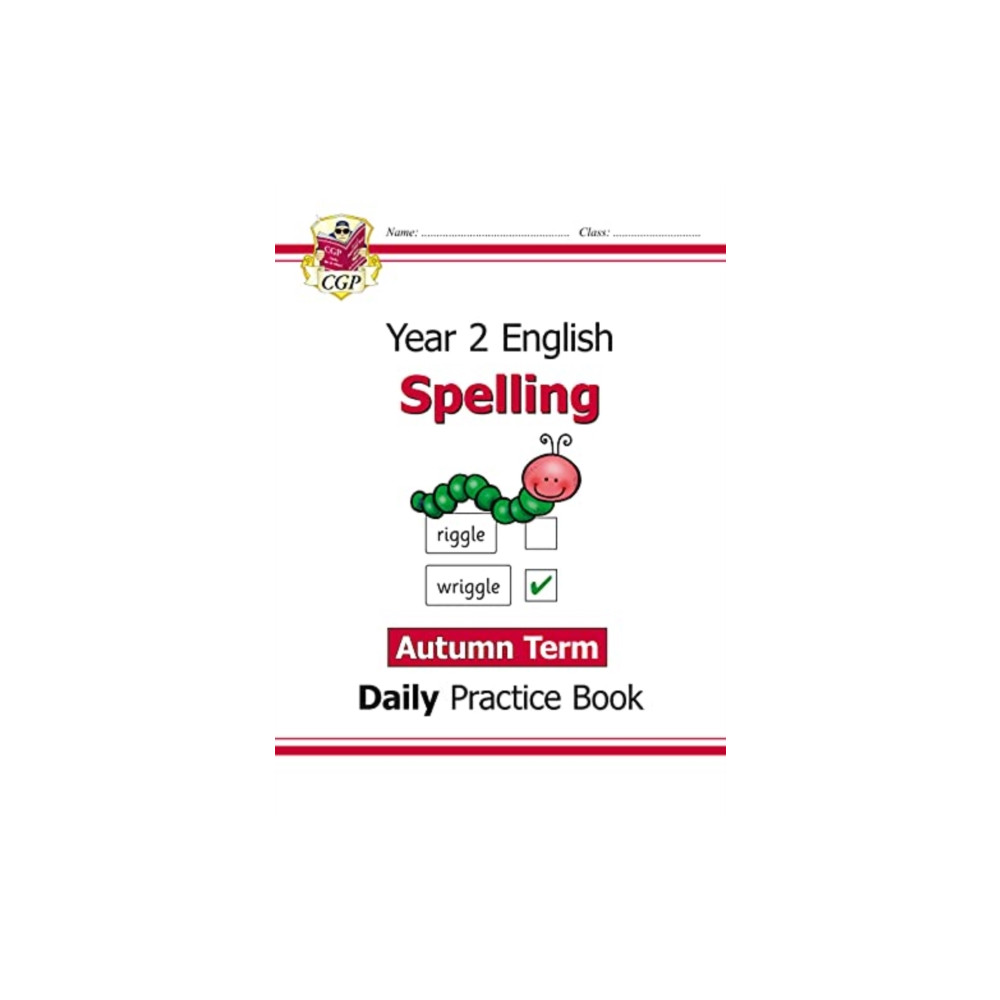 Produktbild för KS1 Spelling Year 2 Daily Practice Book: Autumn Term (häftad, eng)