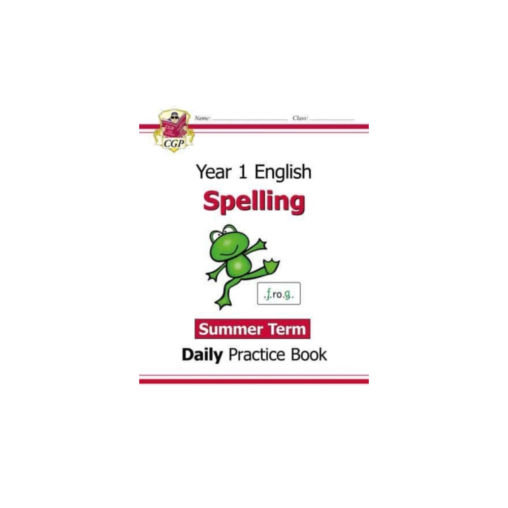 Produktbild för KS1 Spelling Year 1 Daily Practice Book: Summer Term (häftad, eng)