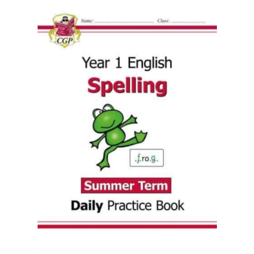 Coordination Group Publications Ltd (CGP) KS1 Spelling Year 1 Daily Practice Book: Summer Term (häftad, eng)