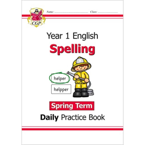 Coordination Group Publications Ltd (CGP) KS1 Spelling Year 1 Daily Practice Book: Spring Term (häftad, eng)