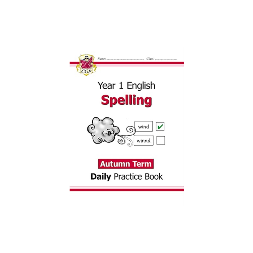 Produktbild för KS1 Spelling Year 1 Daily Practice Book: Autumn Term (häftad, eng)