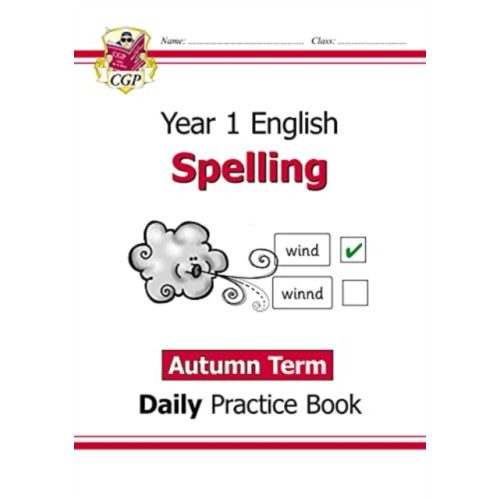 Coordination Group Publications Ltd (CGP) KS1 Spelling Year 1 Daily Practice Book: Autumn Term (häftad, eng)