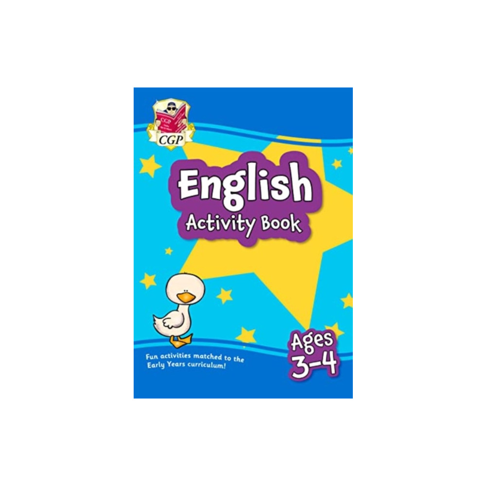 Produktbild för English Activity Book for Ages 3-4 (Preschool) (häftad, eng)