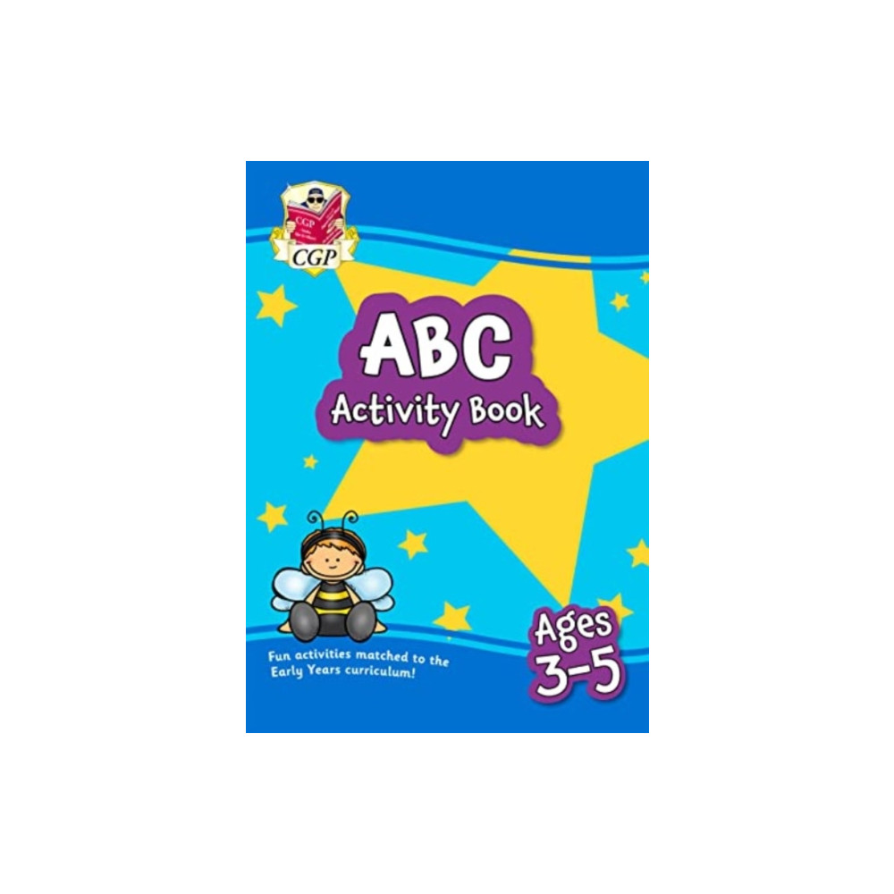 Produktbild för ABC Activity Book for Ages 3-5: perfect for learning the alphabet (häftad, eng)