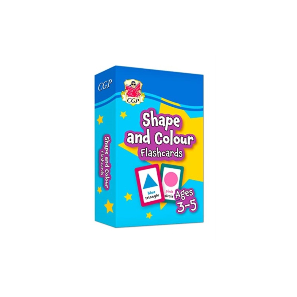 Produktbild för Shape & Colour Flashcards for Ages 3-5 (inbunden, eng)