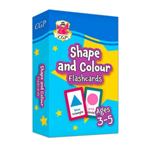 Coordination Group Publications Ltd (CGP) Shape & Colour Flashcards for Ages 3-5 (inbunden, eng)