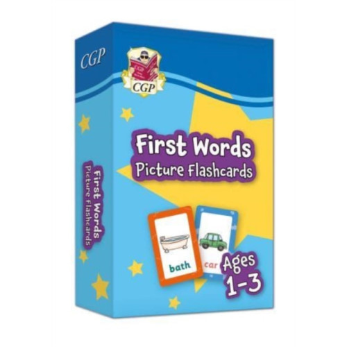 Coordination Group Publications Ltd (CGP) First Words Picture Flashcards for Ages 1-3 (inbunden, eng)