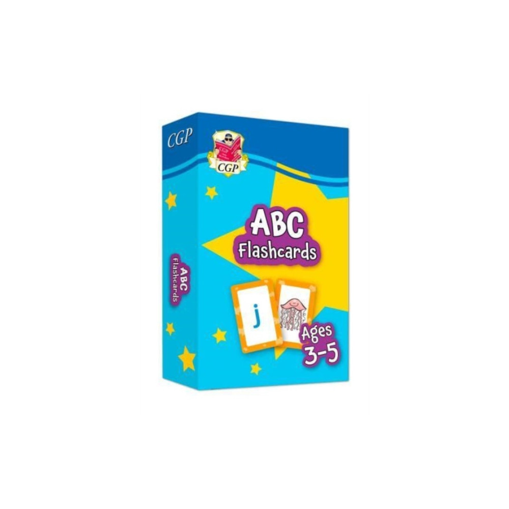 Produktbild för ABC Flashcards for Ages 3-5: perfect for learning the alphabet (inbunden, eng)