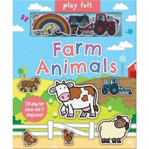 Gemini Books Group Ltd Play Felt Farm Animals - Activity Book (bok, board book, eng)