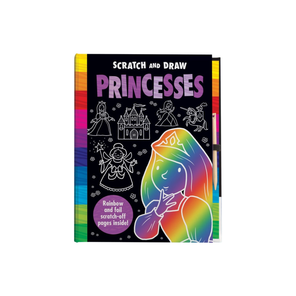 Produktbild för Scratch & Draw Princess - Scratch Art Activity Book (inbunden, eng)