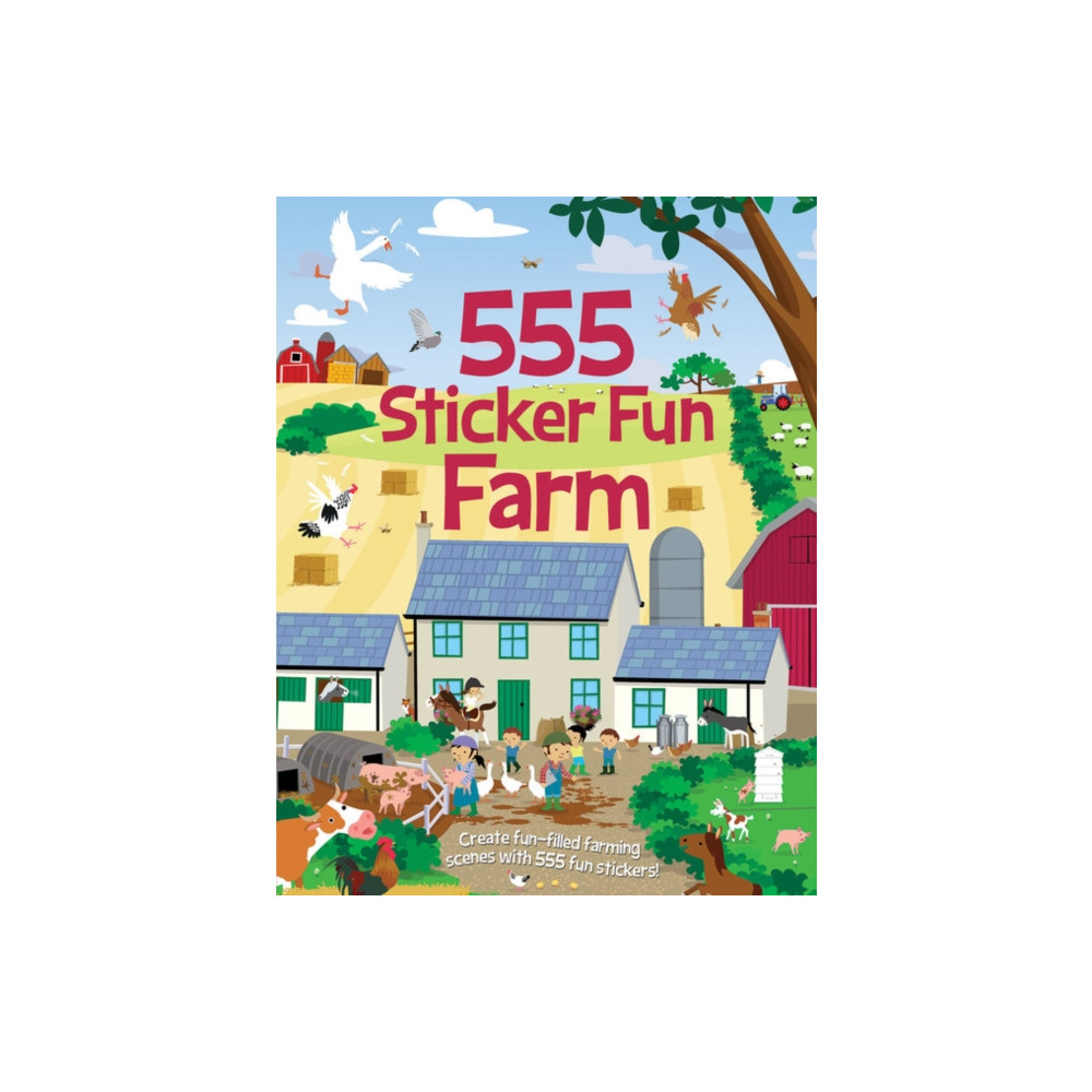 Produktbild för 555 Sticker Fun - Farm Activity Book (häftad, eng)