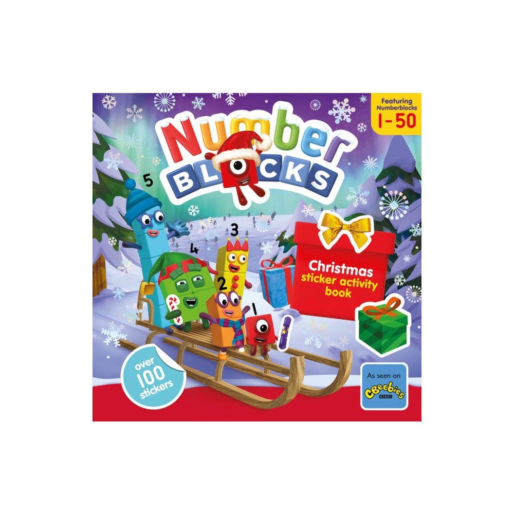 Produktbild för Numberblocks Christmas Sticker Fun (häftad, eng)