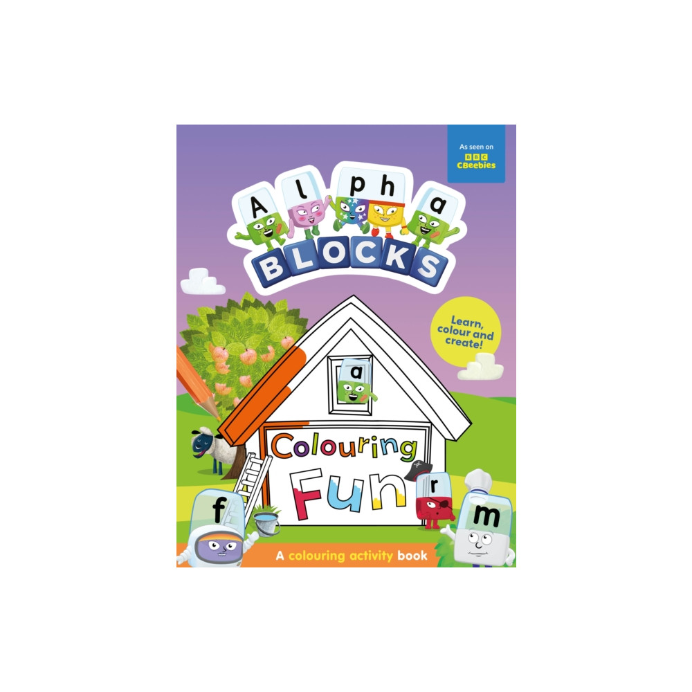 Produktbild för Alphablocks Colouring Fun: A Colouring Activity Book (häftad, eng)