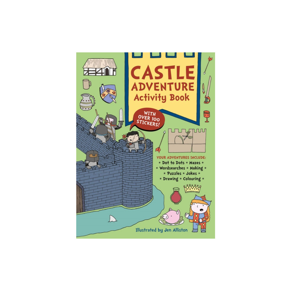 Produktbild för Castle Adventure Activity Book (häftad, eng)