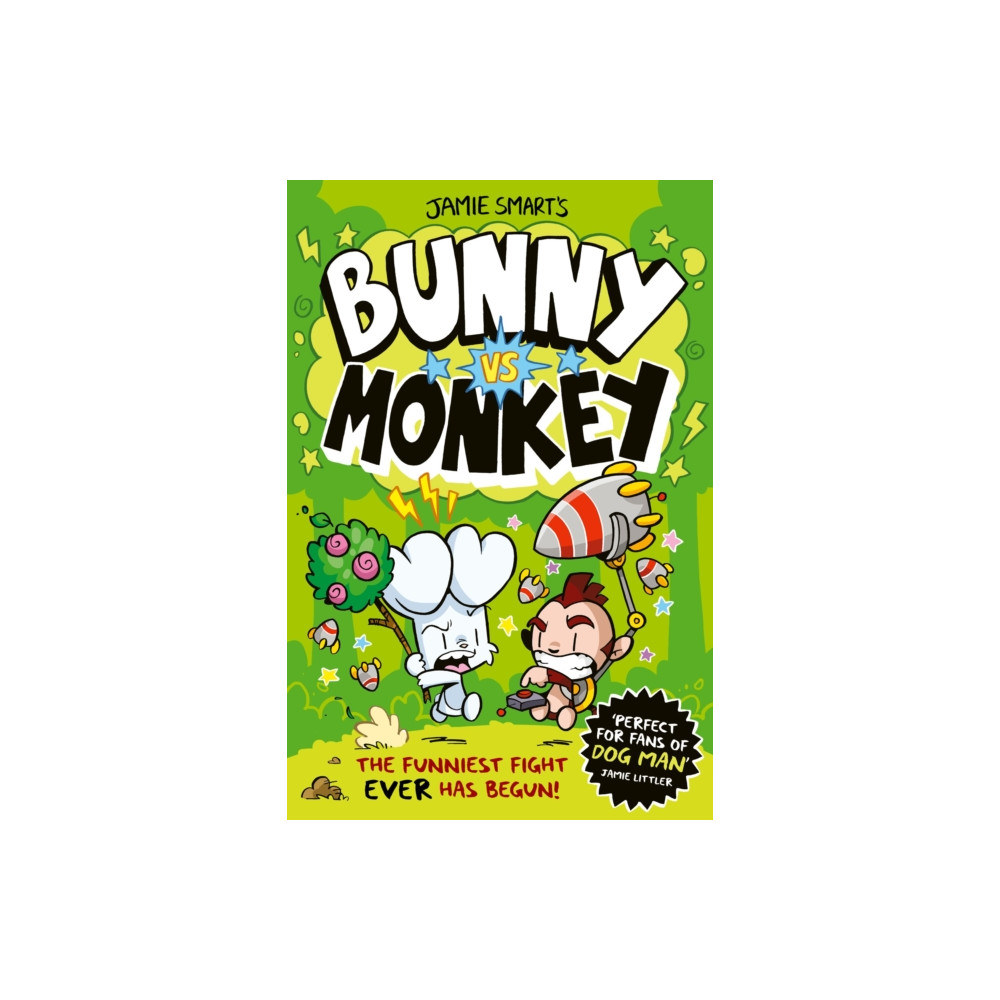 Produktbild för Bunny vs Monkey (a Phoenix Comic Book, from the multi-million-selling creative genius Jamie Smart) (häftad, eng)