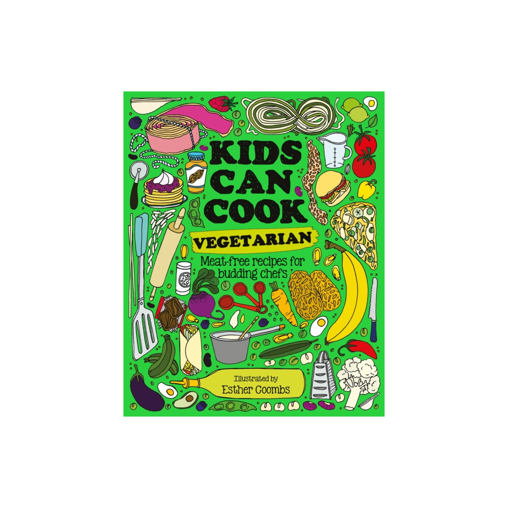 Produktbild för Kids Can Cook Vegetarian (inbunden, eng)