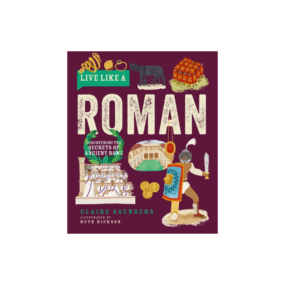 Produktbild för Live Like a Roman (inbunden, eng)