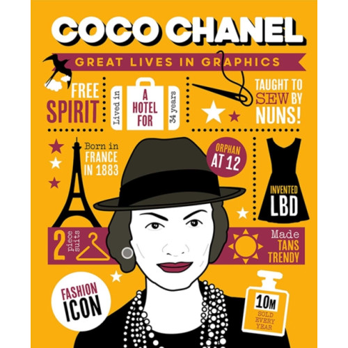 Button Books Great Lives in Graphics: Coco Chanel (inbunden, eng)