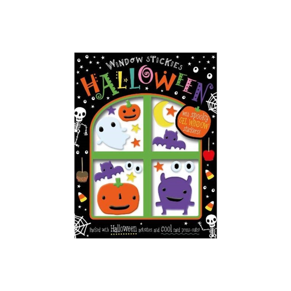 Produktbild för Window Stickies Halloween (häftad, eng)