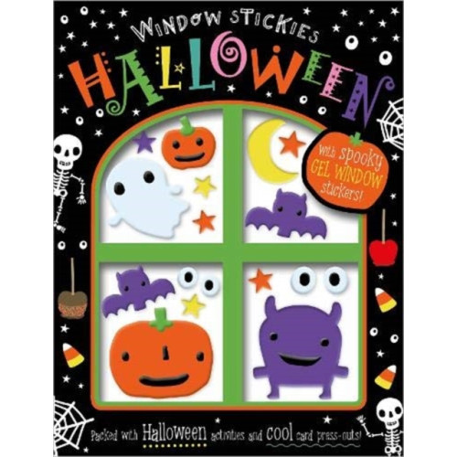 MAKE BELIEVE IDEAS Window Stickies Halloween (häftad, eng)