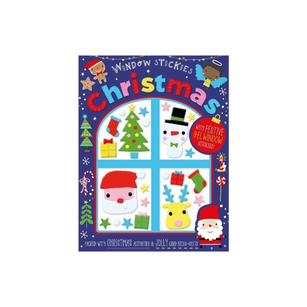 Produktbild för Window Stickies Christmas (häftad, eng)