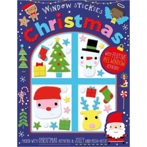 MAKE BELIEVE IDEAS Window Stickies Christmas (häftad, eng)