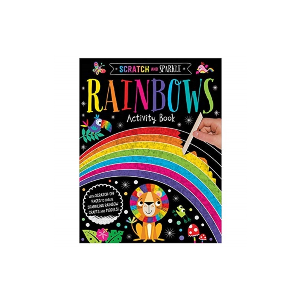 Produktbild för Scratch and Sparkle Rainbows (häftad, eng)
