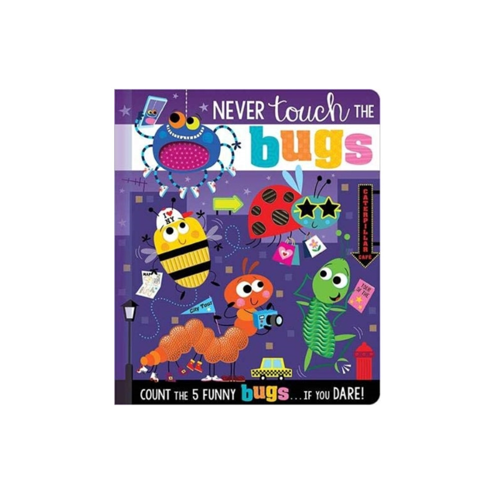 Produktbild för Never Touch the Bugs (bok, board book, eng)