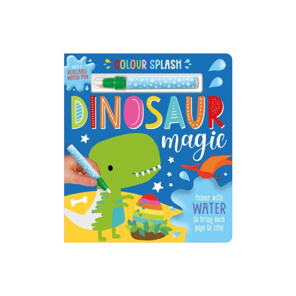 Produktbild för Colour Splash Dinosaur Magic (inbunden, eng)