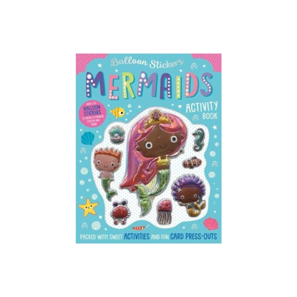 Produktbild för Balloon Stickers Mermaids Activity Book (häftad, eng)