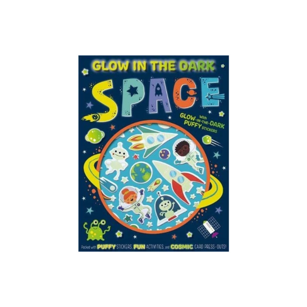 Produktbild för Glow in the Dark Space Activity Book (häftad, eng)
