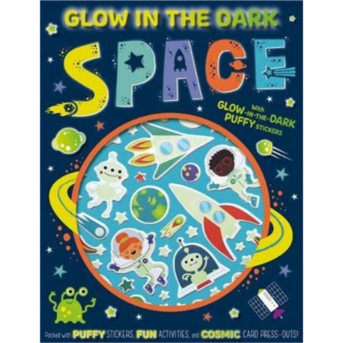 MAKE BELIEVE IDEAS Glow in the Dark Space Activity Book (häftad, eng)