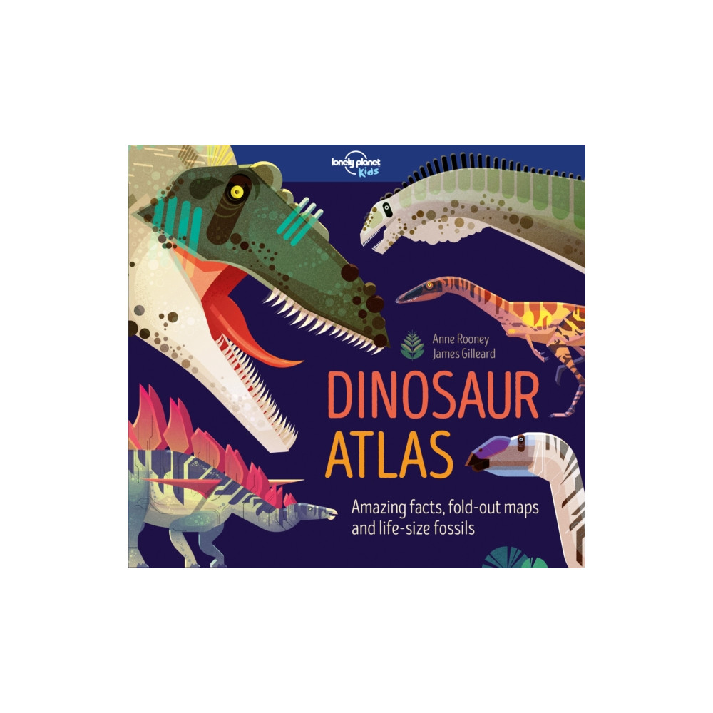 Produktbild för Lonely Planet Kids Dinosaur Atlas (inbunden, eng)