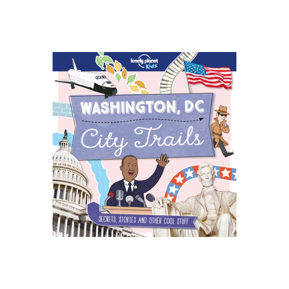 Produktbild för Lonely Planet Kids City Trails - Washington DC (häftad, eng)