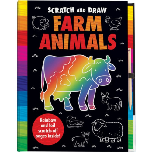 Gemini Books Group Ltd Scratch and Draw Farm Animals - Scratch Art Activity Book (inbunden, eng)