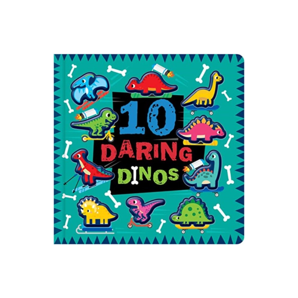 Produktbild för 10 Daring Dinos (bok, board book, eng)