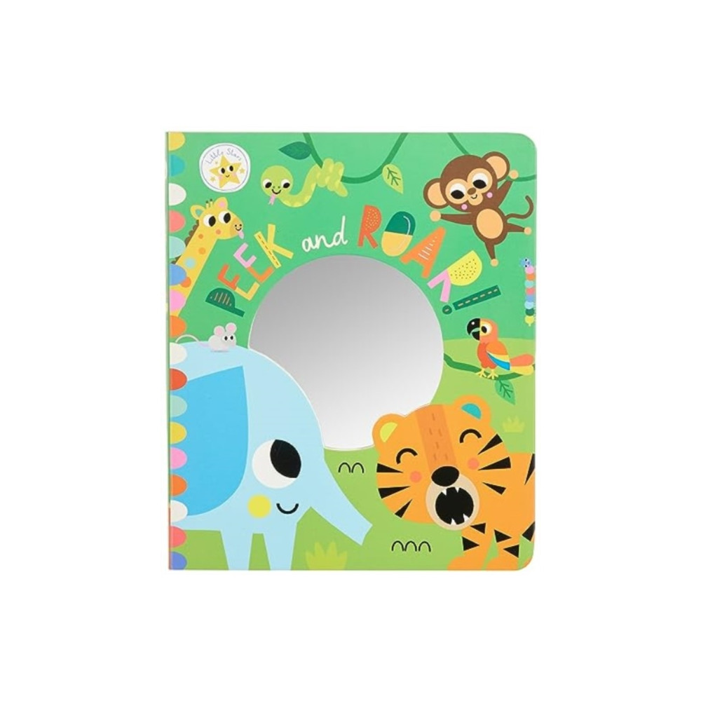 Produktbild för LITTLE STARS PEEK & ROAR GATEFOLD MIRROR (inbunden, eng)
