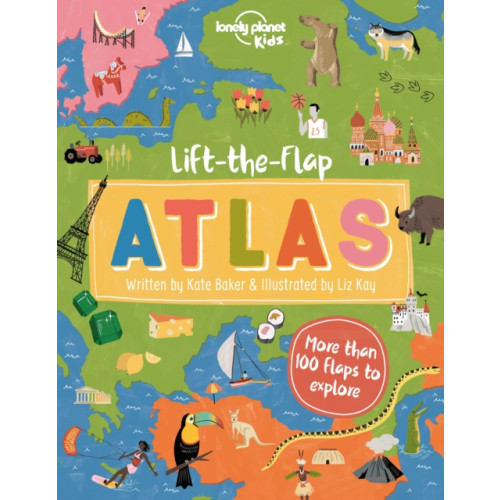 Lonely Planet Global Limited Lonely Planet Kids Lift-the-Flap Atlas (inbunden, eng)