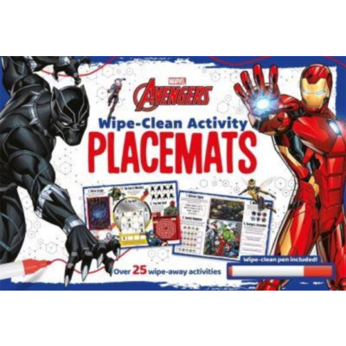 Bonnier Books Ltd Marvel Avengers: Wipe-clean Activity Placemats (häftad, eng)