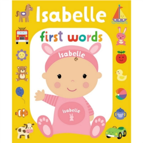 Gardners Personalisation First Words Isabelle (bok, board book, eng)