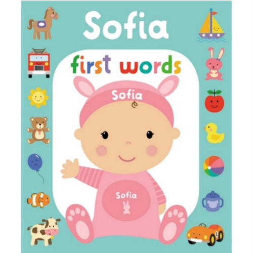 Gardners Personalisation First Words Sofia (bok, board book, eng)