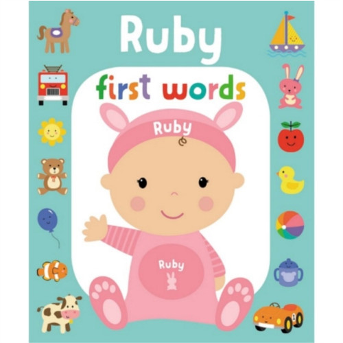 Gardners Personalisation First Words Ruby (bok, board book, eng)