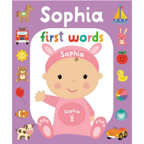 Gardners Personalisation First Words Sophia (bok, board book, eng)